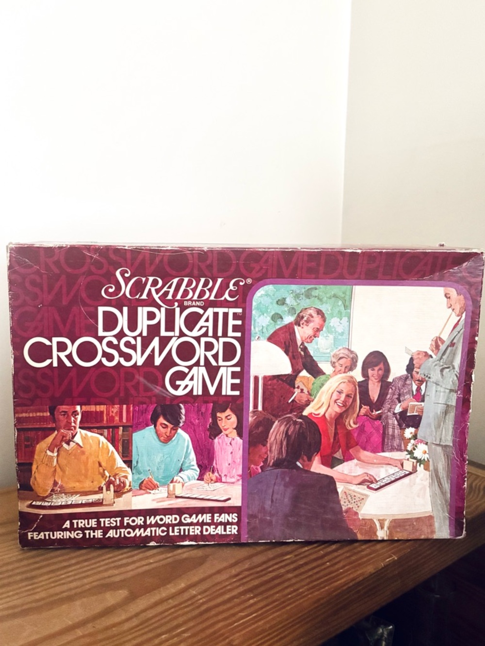 VTG 1975 Scrabble Duplicate Crossword Game